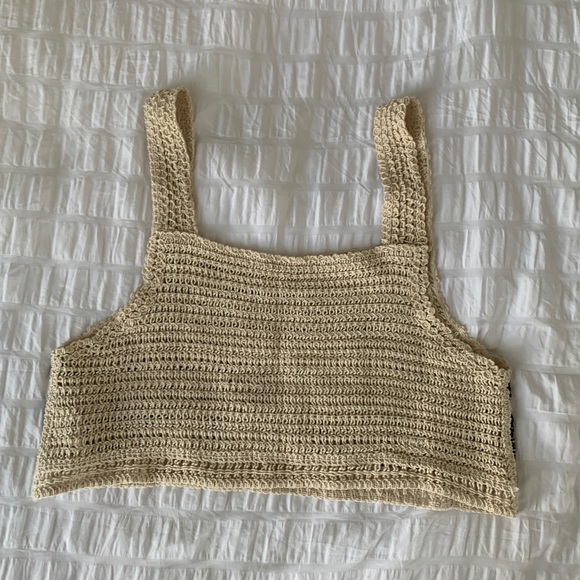 Aztec pattern crochet crop top - Picture 2 of 2